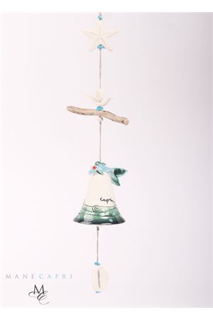 Elemento decorativo con campanella di Capri e pesciolino Capri Bell | 20110727PESCIOLINO